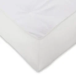 Shade kuvertsydd underlaken satin crisp white