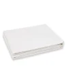 Shade underlaken satin crisp white