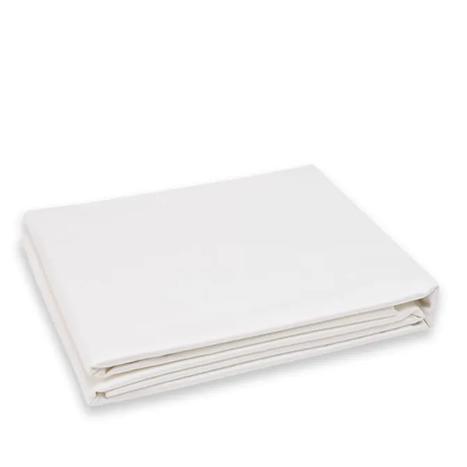 Shade underlaken satin crisp white