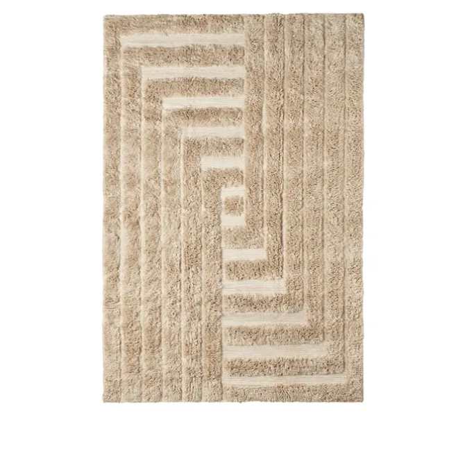 Shaggy Labyrinth Beige