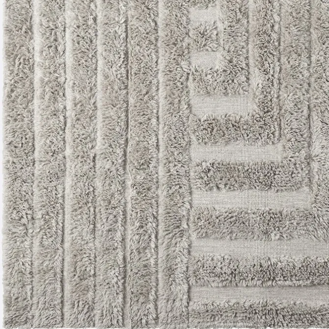 Shaggy Labyrinth Grey