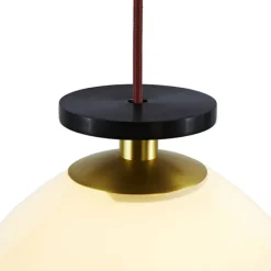 Shape Up Pendant Globe Gray fog