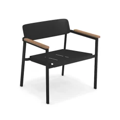 Shine Lounge Chair Black