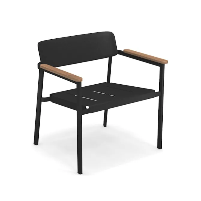 Shine Lounge Chair Black
