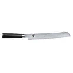 Shun Classic Brødkniv 23 cm, Svart skaft