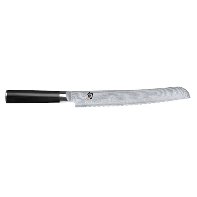 Shun Classic Brødkniv 23 cm, Svart skaft