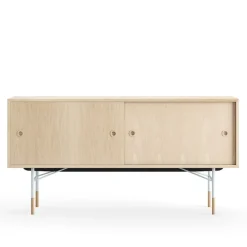 Sideboard utan lådor Oak Veneer