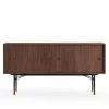 Sideboard utan lådor Walnut Veneer