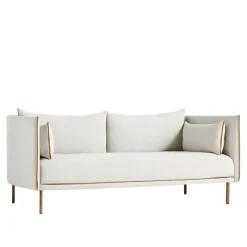 Silhouette 2-seters sofa Cognac Piping/Oiled Oak