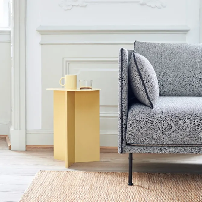 Silhouette 2-seters sofa Matching Piping/Chrome