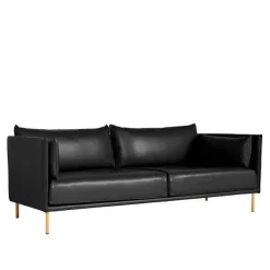 Silhouette 3-seters sofa Matching Piping/Oiled Oak