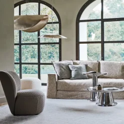 Silver Suspension Lamp