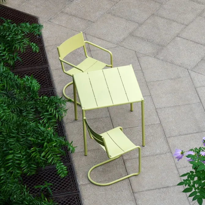 Sine Dining Table 75,5 x 75,5 cm