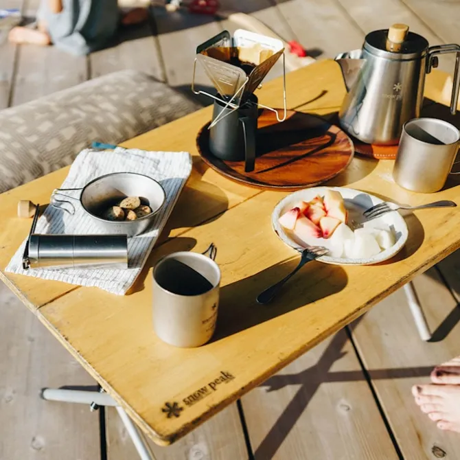 Single Action Low Table Bamboo