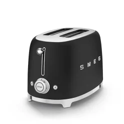 Smeg 2 Slice Toaster Matt Black