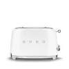 Smeg 2 Slice Toaster Matt White