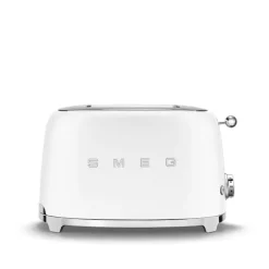 Smeg 2 Slice Toaster Matt White