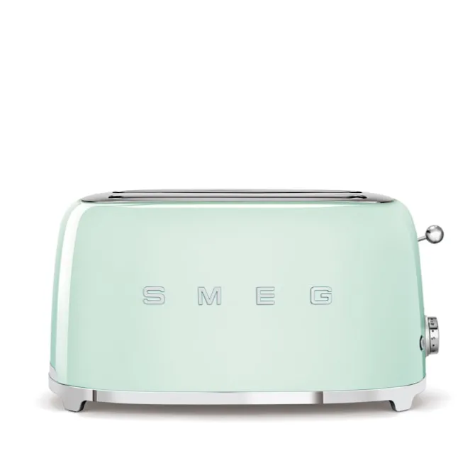 Smeg 4 Slice Toaster Pastel Green