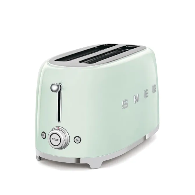 Smeg 4 Slice Toaster Pastel Green