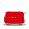 Smeg 2 Slice Toasters Red