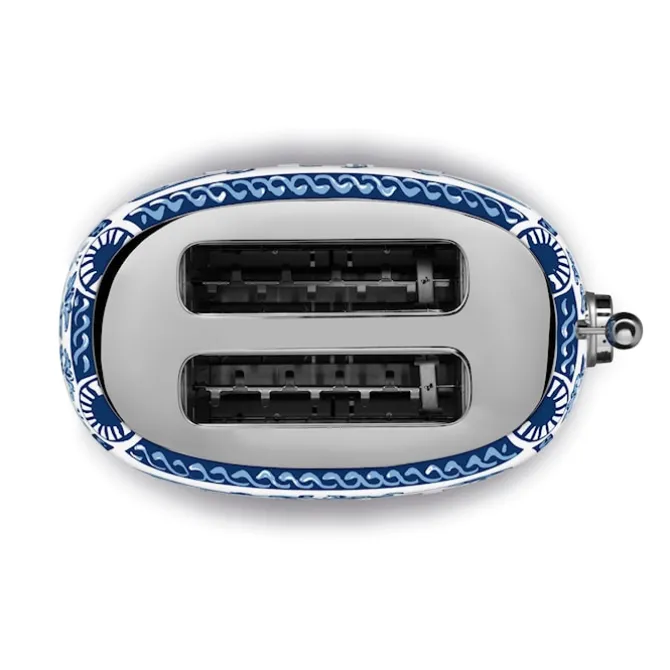 Smeg 2 Slices Toaster Dolce&Gabbana Blue