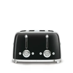 Smeg 4 Slot Toaster Black