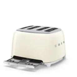 Smeg 4 Slot Toaster Creme