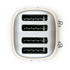 Smeg 4 Slot Toaster Creme