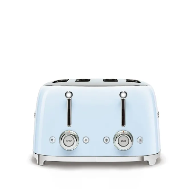 Smeg 4 Slot Toaster Pastel Blue