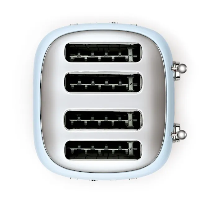Smeg 4 Slot Toaster Pastel Blue