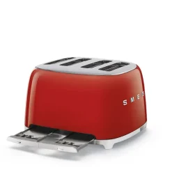 Smeg 4 Slot Toaster Red