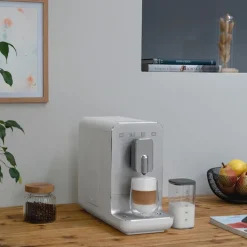 Smeg Automatic Coffee Machine With Milk System White