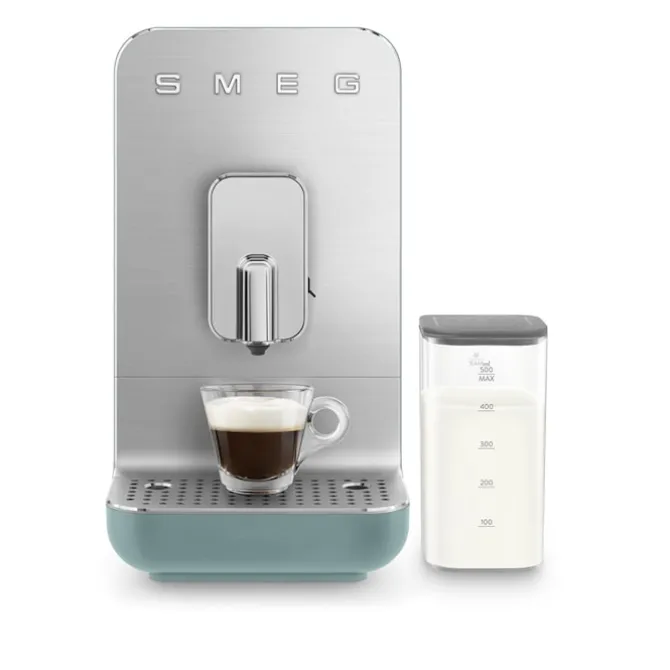 Smeg Automatic Coffee Machine With Milk System Emerald Green