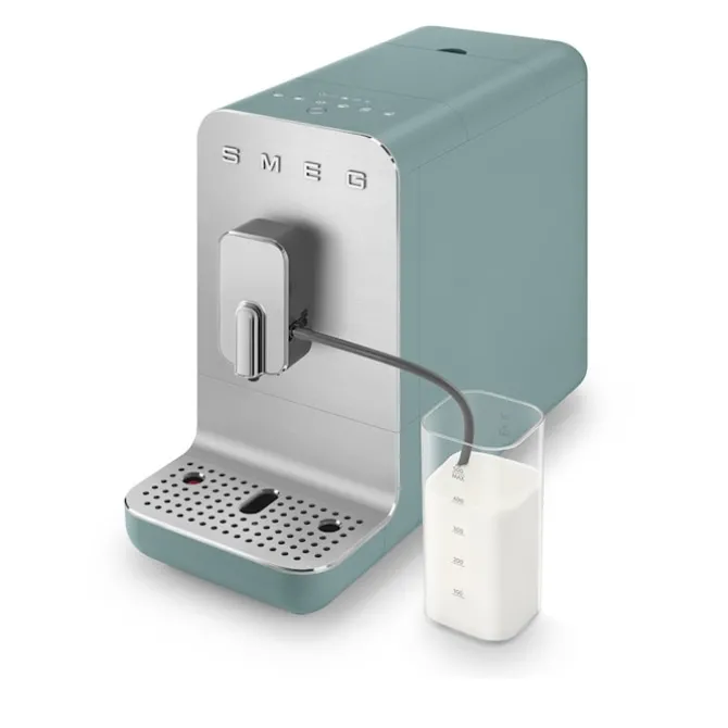 Smeg Automatic Coffee Machine With Milk System Emerald Green