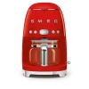 Smeg Drip Coffee Machine Red