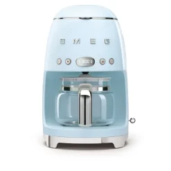 Smeg Drip Coffee Machine Pastel Blue