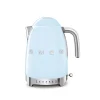 Smeg Kettle 1.7 L Adjustable Temperature Pastel Blue