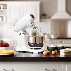 Smeg Stand Mixer Full Color White