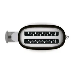 Smeg Toaster 4 Slices Black