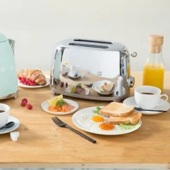 Smeg Toaster 2 Slices Chrome