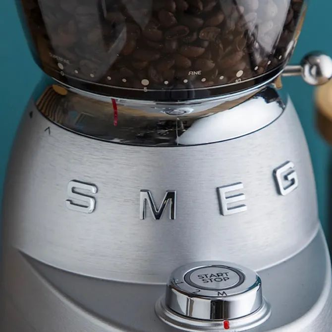 Smeg 50's Coffee Grinder Aluminium
