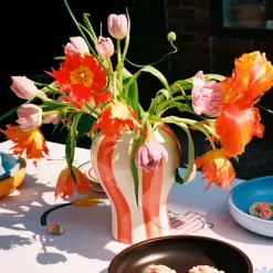 Sobremesa Stripe vase