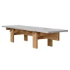 Sofabord V.Lf.02 160 cm - Eik/Kalkstein