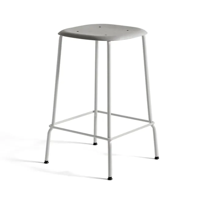 Soft Edge 80 barstol Soft Grey