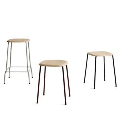 Soft Edge 80 barstol Soft Grey