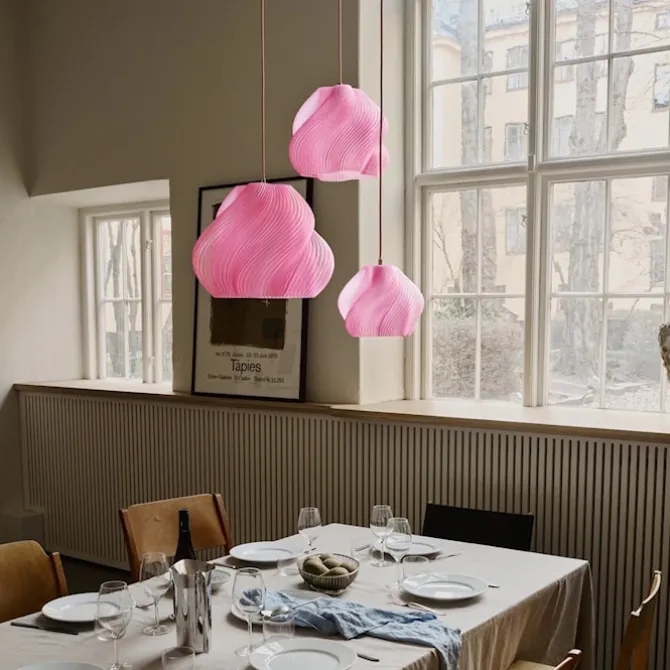 Soft Serve 01 pendellampe krom
