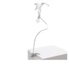 Sparrow Taking Off Lamp With Clamp