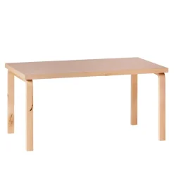 Spesialutgave av Aalto Table 82A Wild Birch, signert Formafantasma