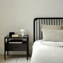 Spindle Bedside Table