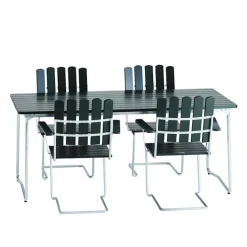 Spisegruppe bord B31 & A2 lenestkol 4 stk Exclusive Edition